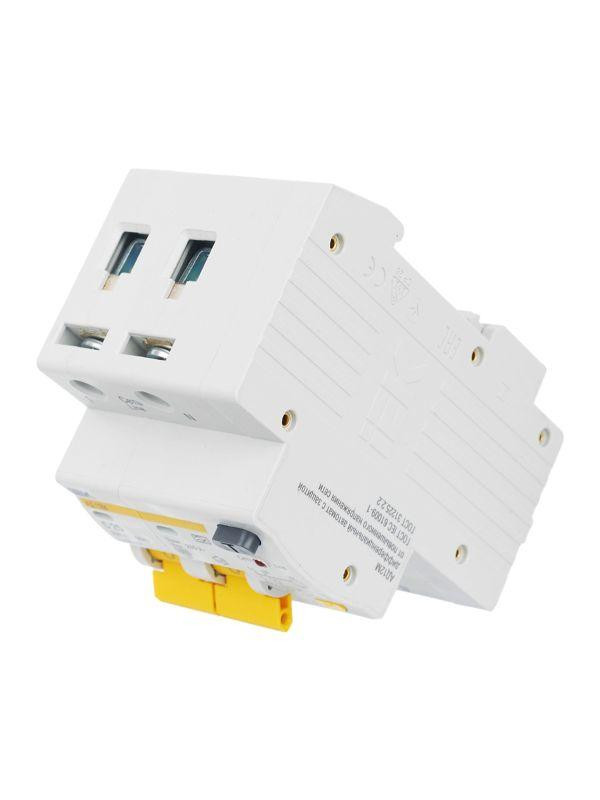 Выключатель автоматический дифференциального тока 2п C 25А 30мА тип A 4.5кА АД-12М KARAT IEK MAD12-2-025-C-030