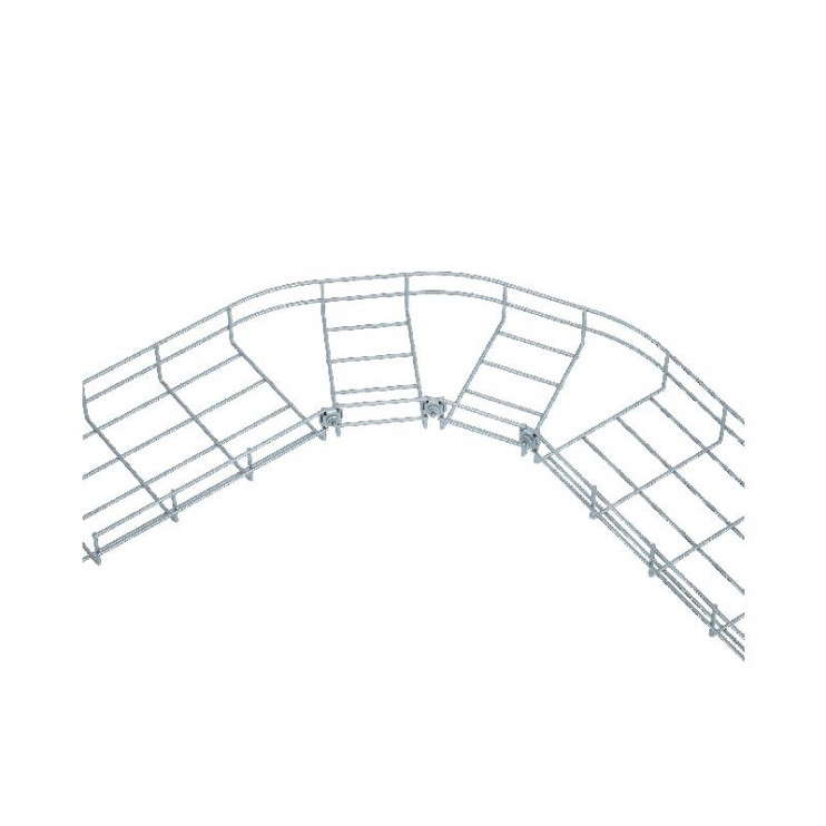 Лоток проволочный 200х60 L3000 сталь 4мм PL60-200-3000 оцинк. КМ LO0662
