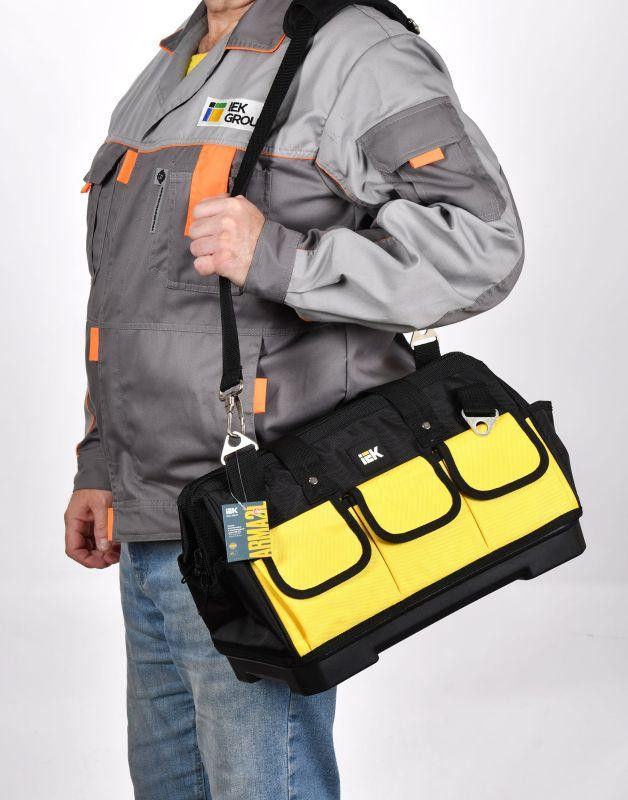 Сумка монтажника с пластиковым дном BG-03 IEK ARMA2L 5 IEK A2L5-BG12-03-K02