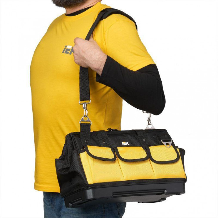 Сумка монтажника с пластиковым дном BG-03 IEK ARMA2L 5 IEK A2L5-BG12-03-K02