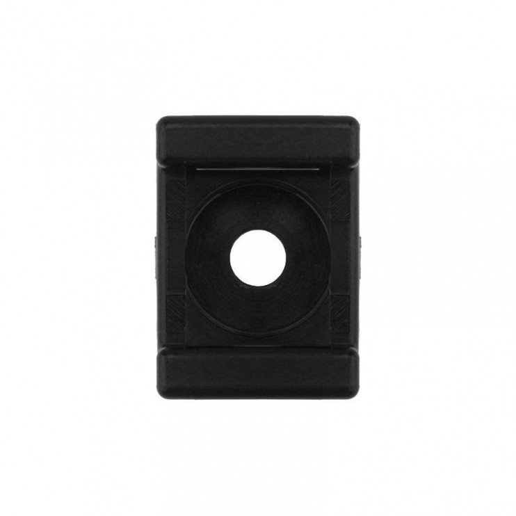 Площадка для крепления стяжки 22х16мм (ПС-2) черн. (уп.100шт) Rexant 07-2103