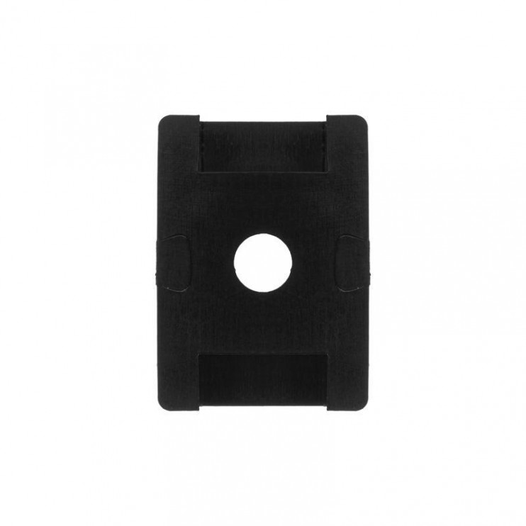 Площадка для крепления стяжки 22х16мм (ПС-2) черн. (уп.100шт) Rexant 07-2103