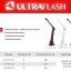 Светильник настольный UF-733 С02 LED 8Вт 3 ур. ярк. черн. Ultraflash 14184