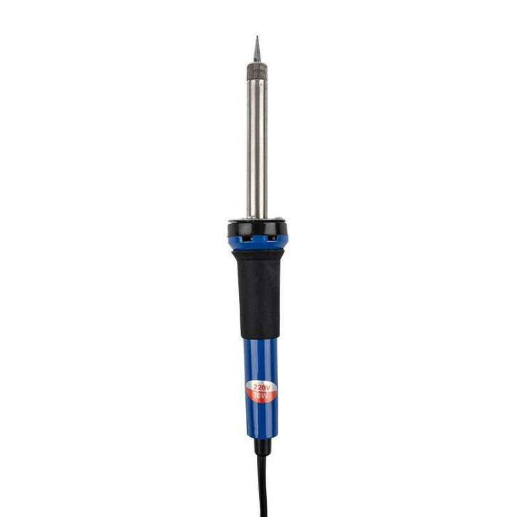 Набор для пайки №11 (паяльник 30Вт подставка губка для удаления припоя канифоль припой) Rexant 12-0165