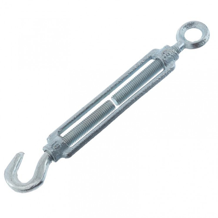 Талреп 6мм DIN 1480 (крюк-кольцо) перф. подвес оцинк. СТРОЙМЕТИЗ UTORM4110022