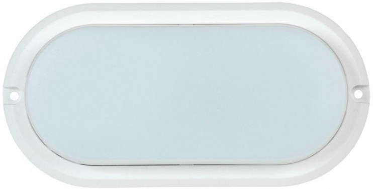 Светильник светодиодный ДПО 4011 8Вт 4000К IP54 овал бел. IEK LDPO0-4011-8-4000-K01