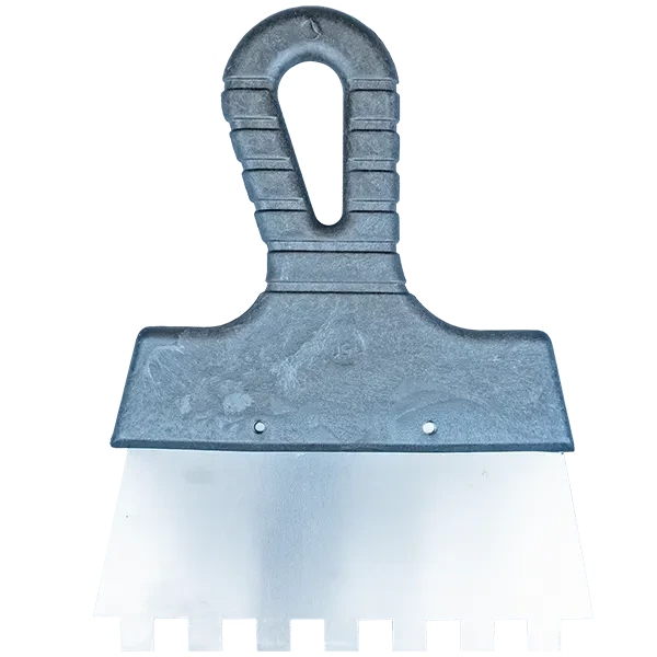 Шпатель зубчатый 150мм 10x10мм Стандарт