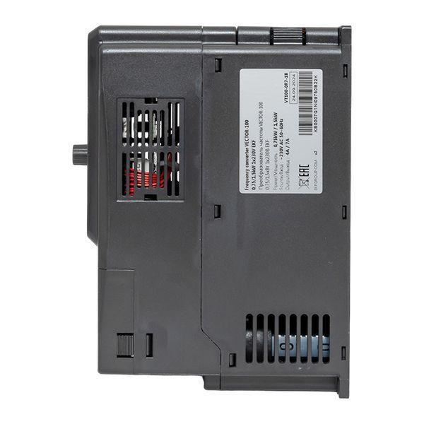 Преобразователь частоты 0.75/1.5кВт 1х230В VECTOR-100 PROxima EKF VT100-0R7-1B