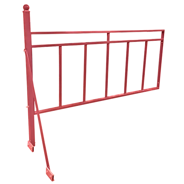 Ограждение БАЛЮСТРАДА для фальцевой кровли RAL купить цена РУФТЕХ