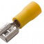 Клемма плоская изол. (гнездо) (VF 5.5-250) REXANT 08-0451