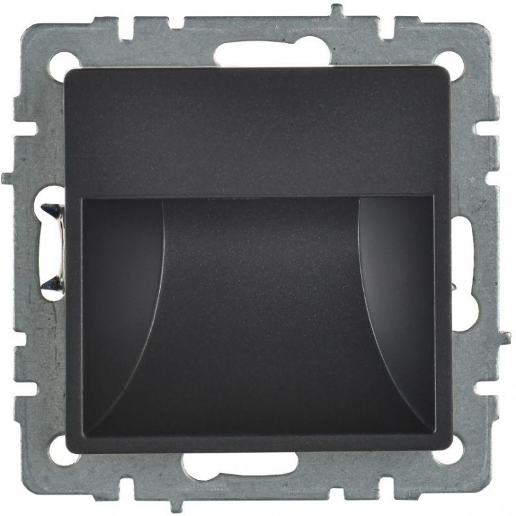 Подсветка светодиодная BRITE встраив. ПЛ20-БрЧ механизм черн. IEK BR-FL20-K02