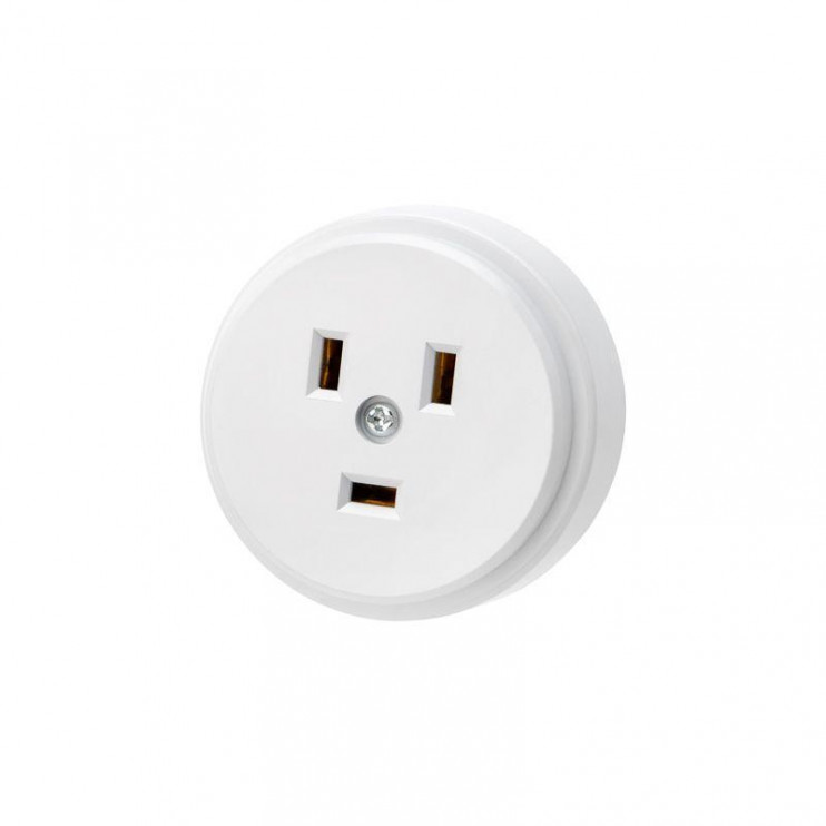 Розетка РШ для электрической плиты 32А 250В 2Р+РЕ (ОУ) бел. Rexant 11-8984