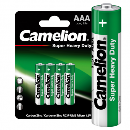 Элемент питания солевой AAA/R03 BL-4 (блист.4шт) Camelion 1668