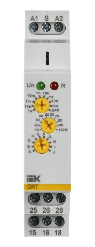 Реле времени многофункц. ORT 2 контакта 230В AC IEK ORT-M2-AC230V