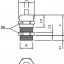 Ввод кабельный V-TEC VM32 MS M32 dкаб. 14-21 dмонтаж. отв. 32 IP68 никелир. OBO 2086042