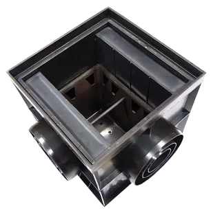 Дождеприемник AQUASTOK универсальный 300х300 в сборе без решетки