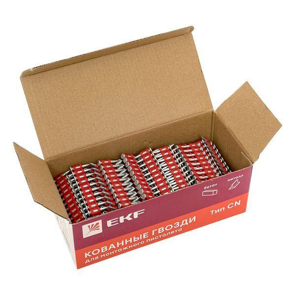 Гвозди кованые для монтажного пистолета по бетону металлу Bullet Type d3мм дл.17мм цинкование (уп.1000шт) Expert EKF cpn-3017bp