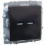 Розетка BRITE USB A+A 3.1А РЮ10-1-БрЧ механизм черн. IEK BR-U21-D31-K02