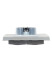 Розетка 2-м СП BRITE РСбш12-3-44-БрА 16А в сборе IP44 с крышкой алюм. IEK BR-R26-16-44-K47-F