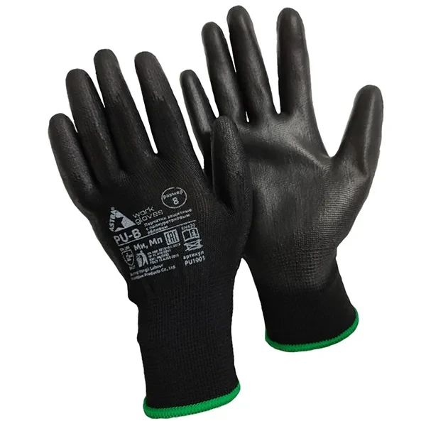 Перчатки ASTRA PU-B с обливом 8 M отзывы купить ТД АЛЬФА