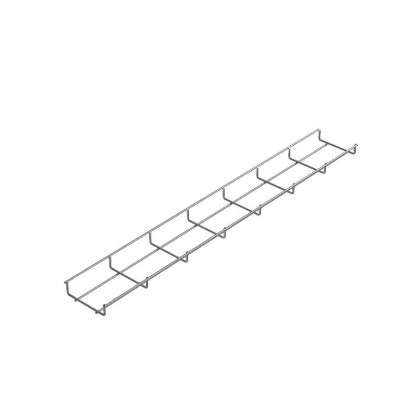 Лоток проволочный 100х35 L3000 сталь 4мм PL35-100-3000 оцинк. КМ LO0650