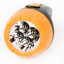 Фонарь аккумуляторный LED3804 4LED аккум. SLA 220В пластик. черн./желт. (кор.) Ultraflash 9215