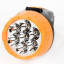 Фонарь аккумуляторный LED3807 7LED 2 режима аккум. SLA 220В пластик. черн./желт. (кор.) Ultraflash 9216