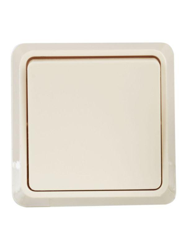 Выключатель 1-кл. ОП Октава 10А IP20 ВС20-1-0-ОКм крем. IEK EVO10-K33-10-DC