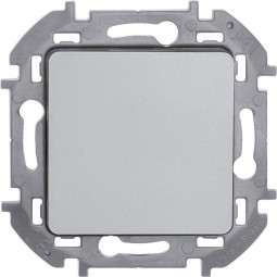 Выключатель 1-кл. Inspiria 10А IP20 250В 10AX механизм алюм. Leg 673602