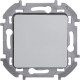 Выключатель 1-кл. Inspiria 10А IP20 250В 10AX механизм алюм. Leg 673602
