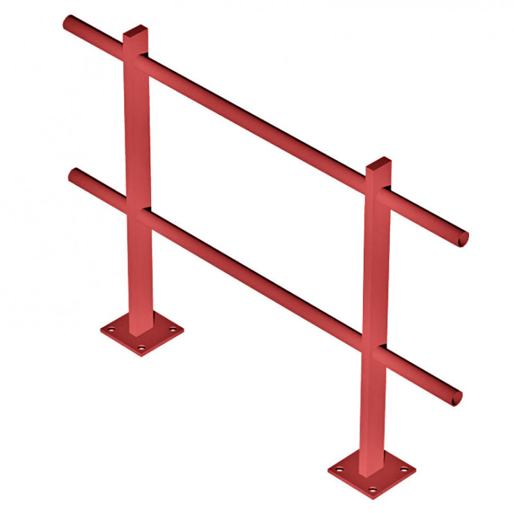 Ограждение П1200 на плоскую кровлю RAL