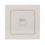 Розетка компьютерная 1-м Стокгольм RJ45 механизм бел. PROxima EKF EYK01-035-10