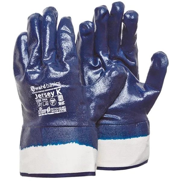 Перчатки GWARD Jersey K хлопок с нитриловым покрытием 11 XXL купить цена ТД АЛЬФА