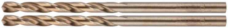 Набор сверл по металлу Profi 3.5х70мм с кобальтом 5проц. (уп.2шт) Cutop 48-367
