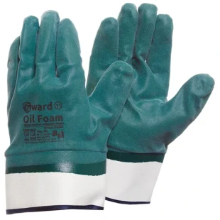 Перчатки Oil Foam GWARD со вспененным нитриловым покрытием 10 XL