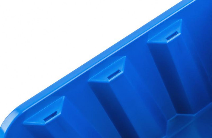 Лоток для крепежа пластиковый 245х170х125мм син. MOS 65698М