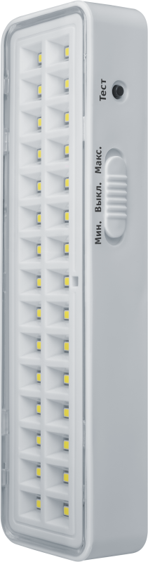 Светильник светодиодный 95 286 NEF-16 2Вт 100лм 110-240В IP40 акк. Li-Ion 500мА.ч аварийно-эвакуационный NAVIGATOR 95286
