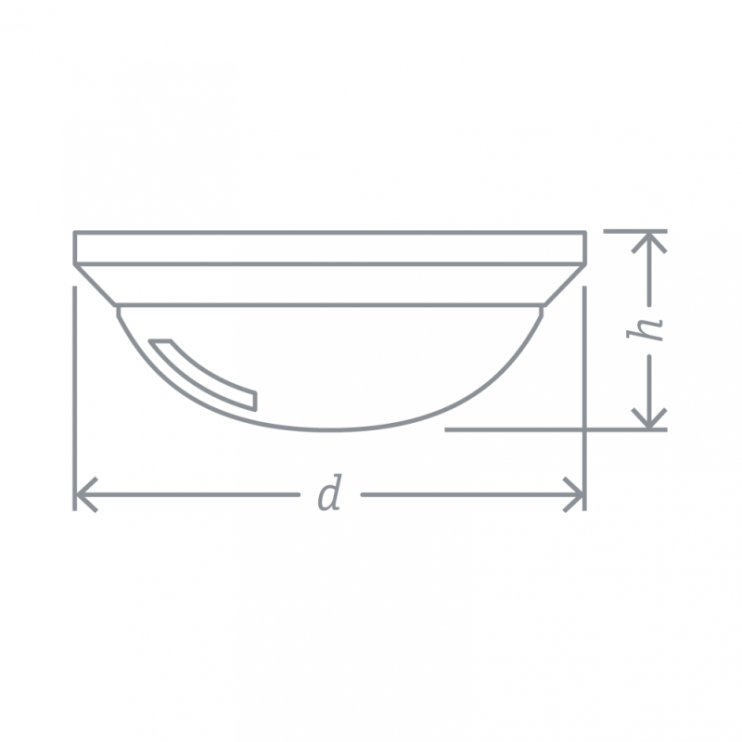 Светильник светодиодный 94 829 NBL-PR1-8-4K-WH-IP65-LED 8Вт 4000К IP65 ЖКХ поликарбонат круг бел. (аналог НПП) Navigator 94829
