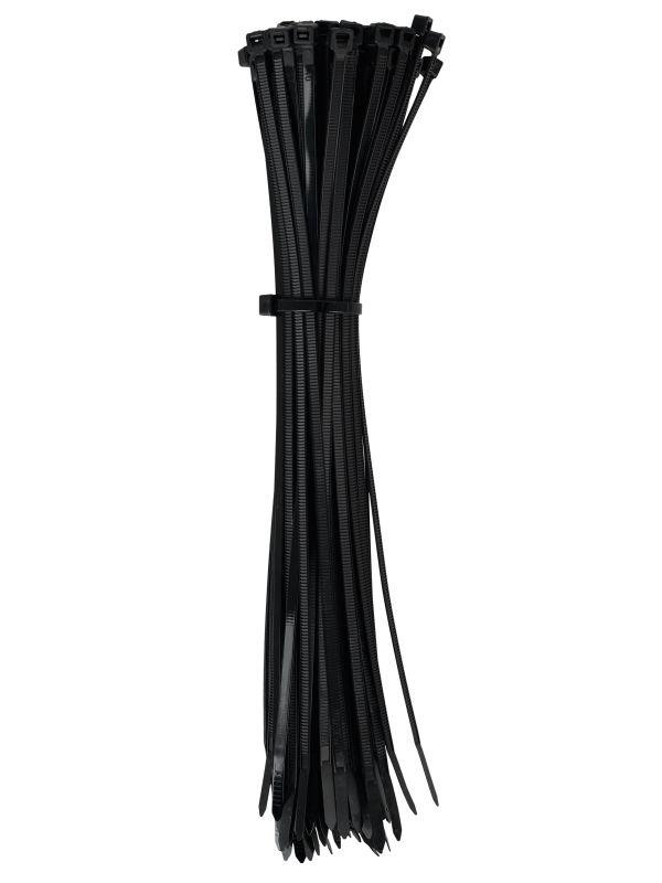 Хомут кабельный 4.8х300 нейл. черн. (уп.100шт) IEK UHH32-D048-300-100