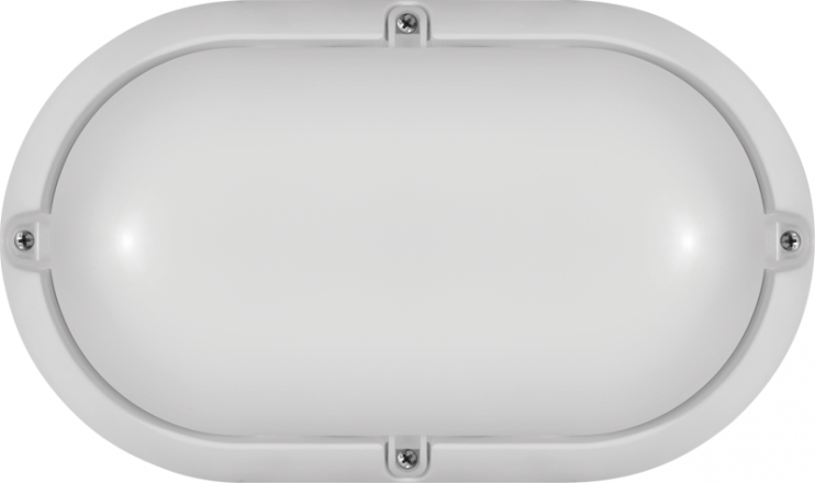 Светильник светодиодный 71 687 OBL-O1-7-4K-WH-IP65-LED 7Вт 4000К IP65 520лм ЖКХ овал бел. (аналог НПП) ОНЛАЙТ 71687