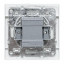 Выключатель 2-кл. СП Минск 10А IP20 с индикатором бел. Basic EKF ERV10-123-10