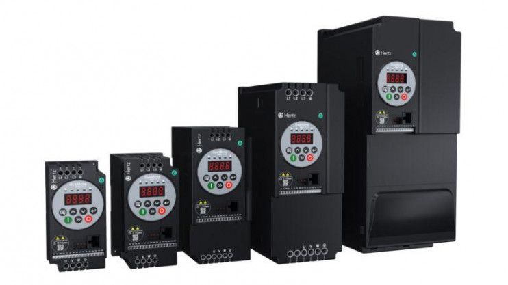 Преобразователь частоты STV050 Hertz 4кВт 380В ЭМС С3 + LED панель оператора SE STV050U40N4