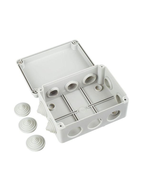 Коробка распаячная ОП 150х110х70 IP44 KM41241 (10 каб.ввод.) IEK UKO10-150-110-070-K41-44