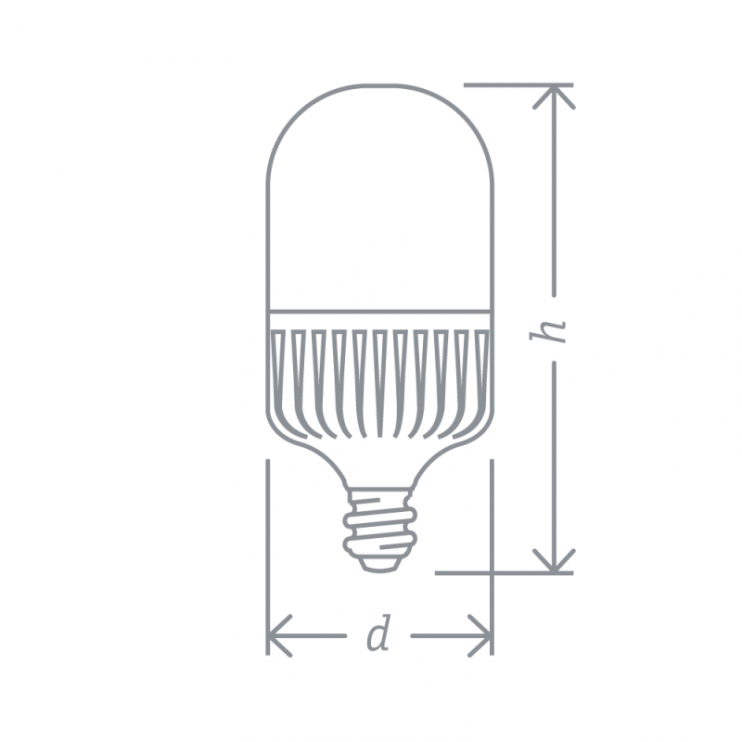 Лампа светодиодная высокомощная 94 338 NLL-T75-25-230-840-E27 25Вт 4000К нейтр. бел. E27 2000лм 220-240В Navigator 94338