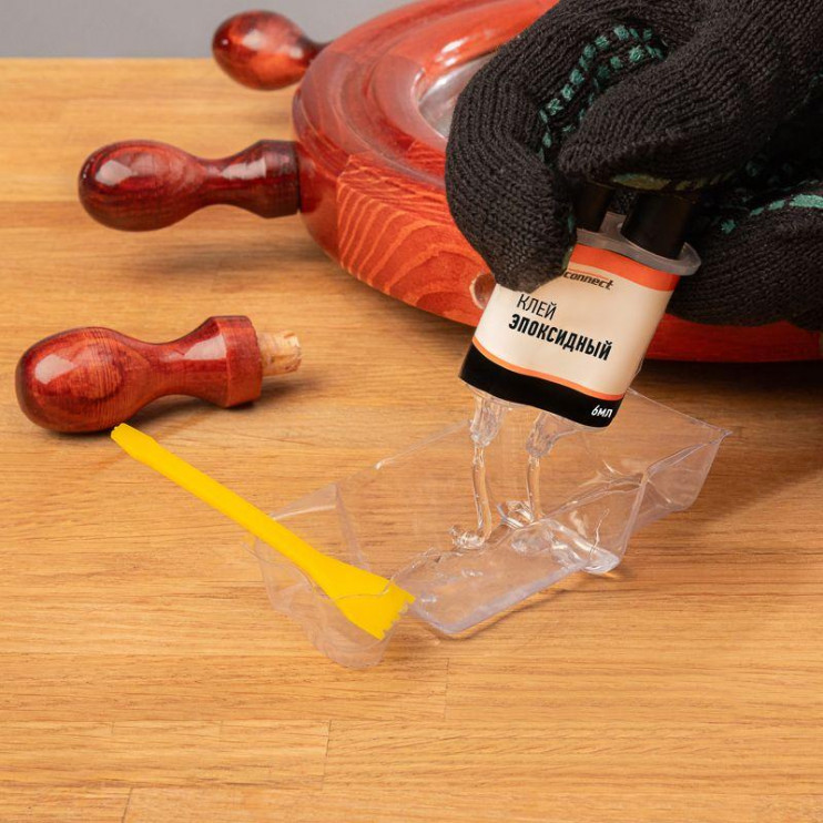 Клей эпоксидный шприц 6мл PROCONNECT 61-0919