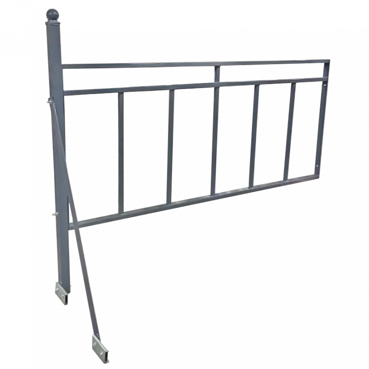 Ограждение БАЛЮСТРАДА для фальцевой кровли БО купить СПБ РУФТЕХ