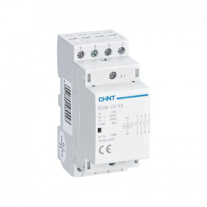 Контактор модульный NCH8-25/40 25А 4НО AC 220/230В 50Гц (R) CHINT 256089