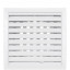 Решетка вентиляционная регулируемая 150х150 с фланцем D100 ERA 1515RRP10F