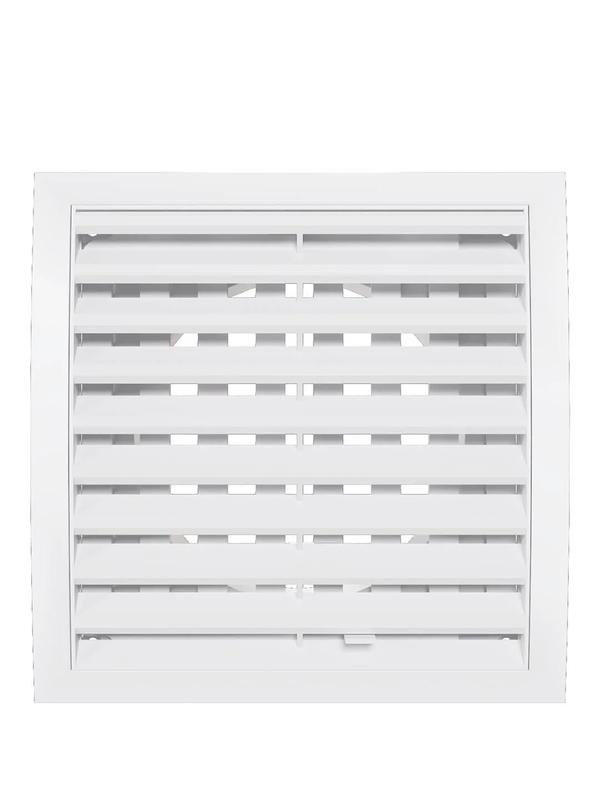 Решетка вентиляционная регулируемая 150х150 с фланцем D100 ERA 1515RRP10F