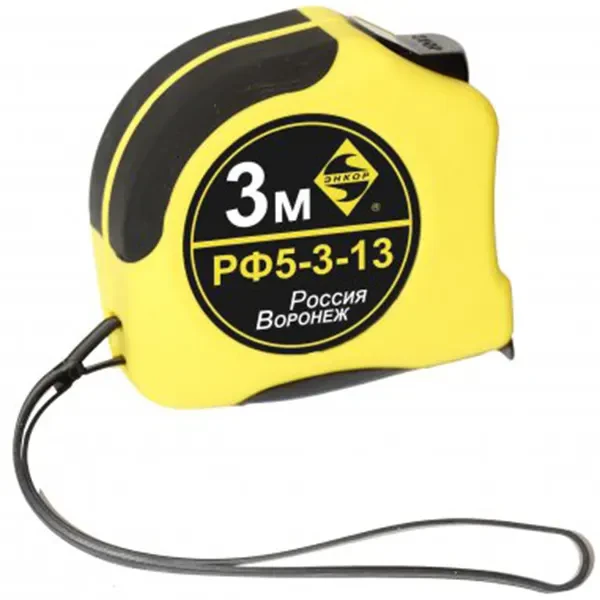 Рулетка 3м с 2-мя фиксаторами ВЕЛЮР ЭНКОР цена ТД АЛЬФА
